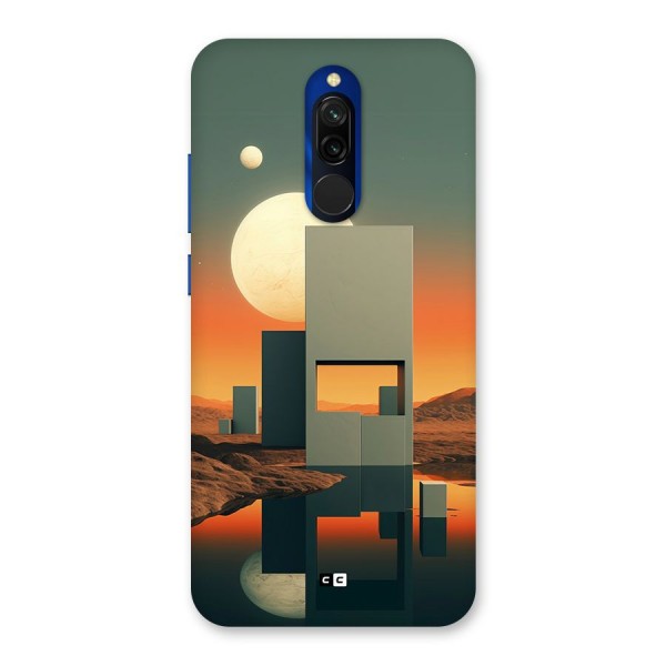 Geometric Sculpture Back Case for Redmi 8