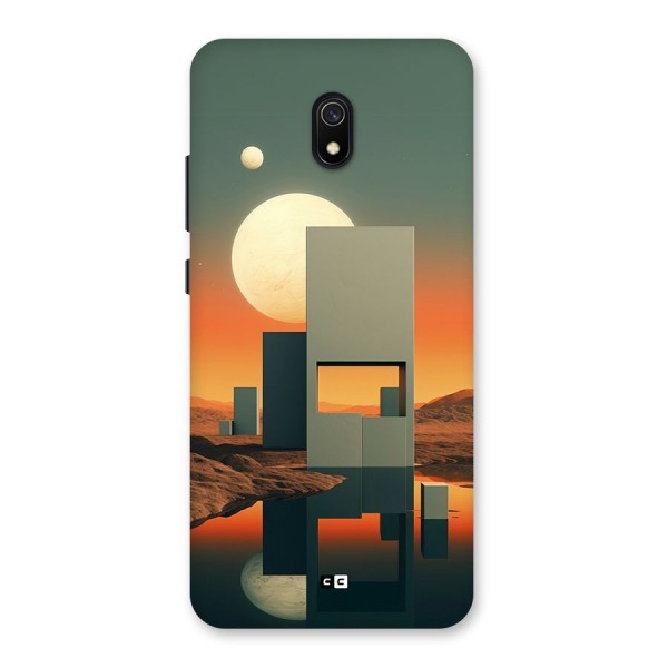 Geometric Sculpture Back Case for Redmi 8A