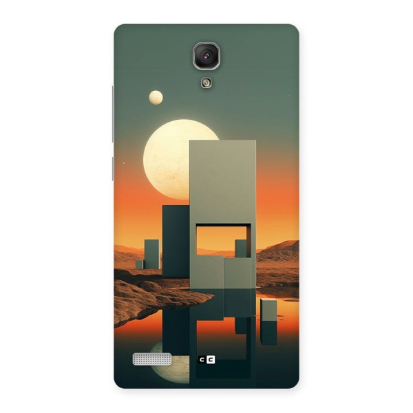 Geometric Sculpture Back Case for Redmi Note Prime