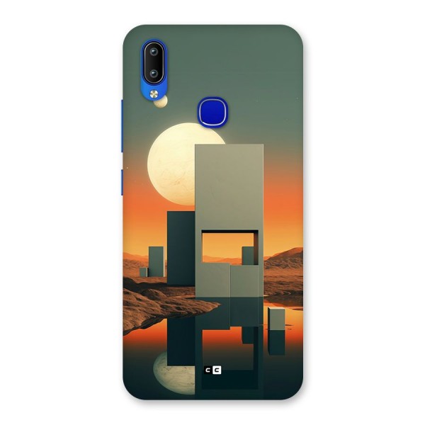 Geometric Sculpture Back Case for Vivo Y91