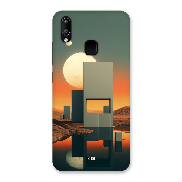 Geometric Sculpture Back Case for Vivo Y95