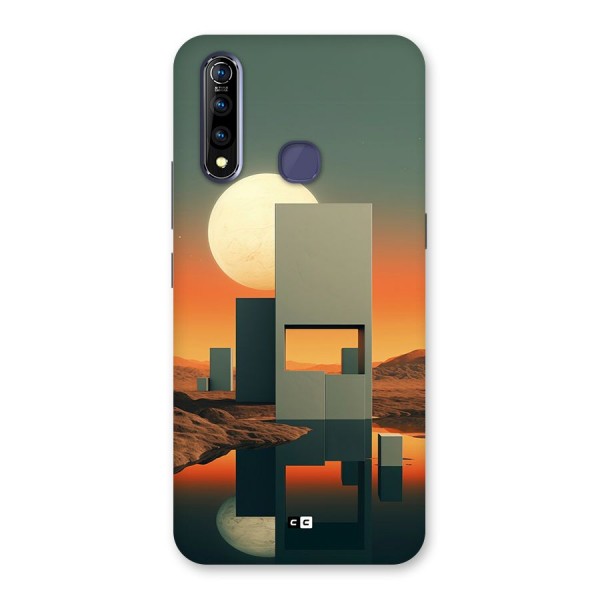 Geometric Sculpture Back Case for Vivo Z1 Pro