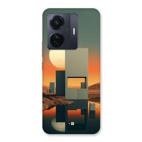 Geometric Sculpture Back Case for Vivo iQOO Z6 Pro