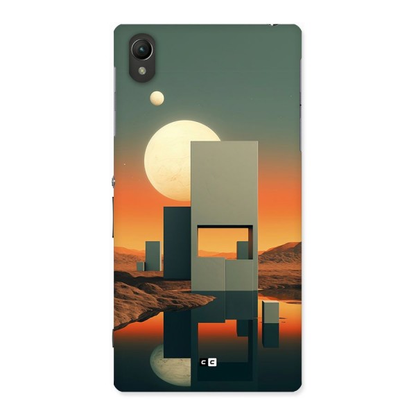 Geometric Sculpture Back Case for Xperia Z1