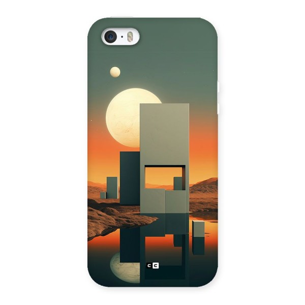 Geometric Sculpture Back Case for iPhone 5 5s