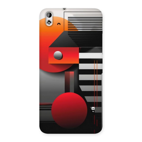 Geometrical Marvel Back Case for Desire 816g