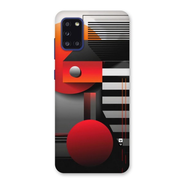 Geometrical Marvel Back Case for Galaxy A31