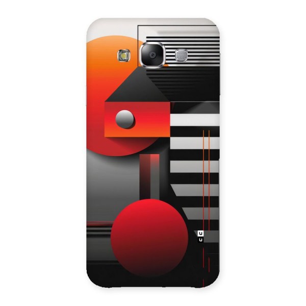 Geometrical Marvel Back Case for Galaxy E5