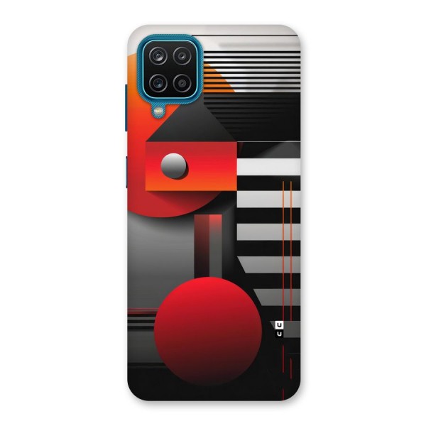 Geometrical Marvel Back Case for Galaxy F12