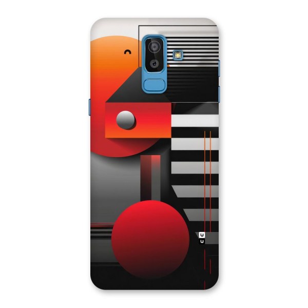 Geometrical Marvel Back Case for Galaxy J8