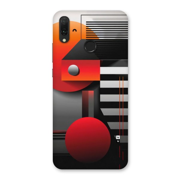 Geometrical Marvel Back Case for Huawei Y9 (2019)