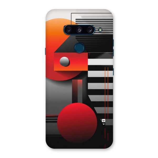 Geometrical Marvel Back Case for LG  V40 ThinQ