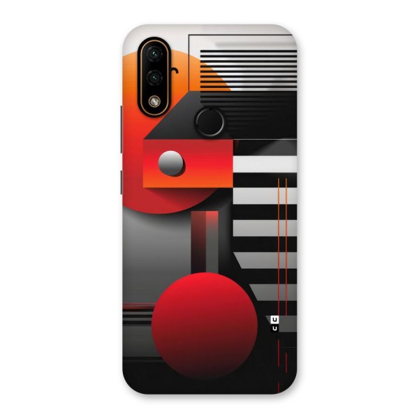 Geometrical Marvel Back Case for Lenovo A6 Note