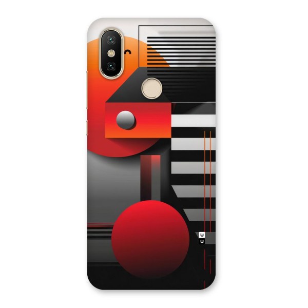 Geometrical Marvel Back Case for Mi A2