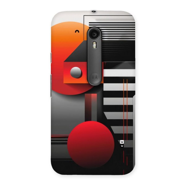 Geometrical Marvel Back Case for Moto G3