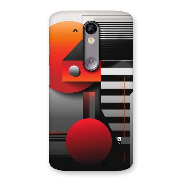 Geometrical Marvel Back Case for Moto X Force