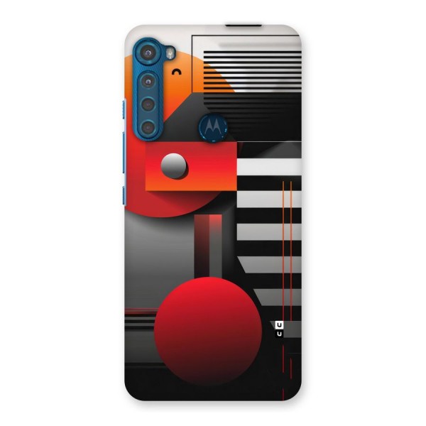 Geometrical Marvel Back Case for Motorola One Fusion Plus