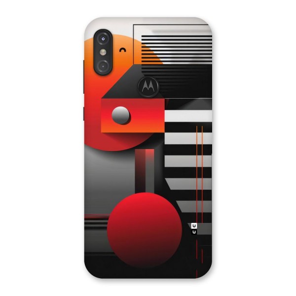 Geometrical Marvel Back Case for Motorola One Power