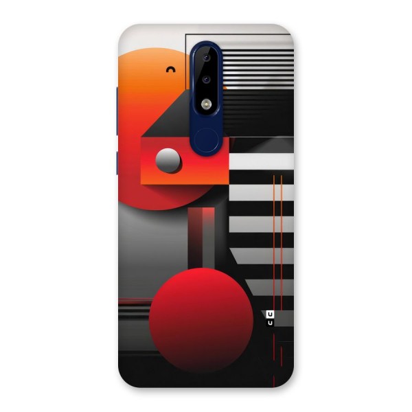 Geometrical Marvel Back Case for Nokia 5.1 Plus