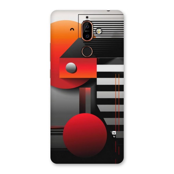 Geometrical Marvel Back Case for Nokia 7 Plus