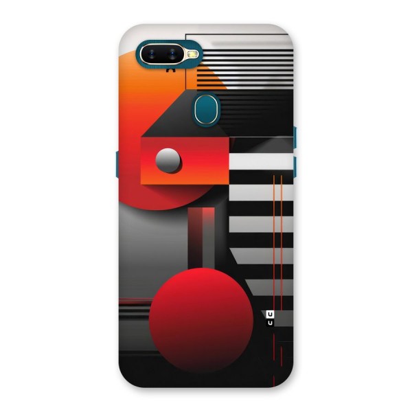 Geometrical Marvel Back Case for Oppo A11k