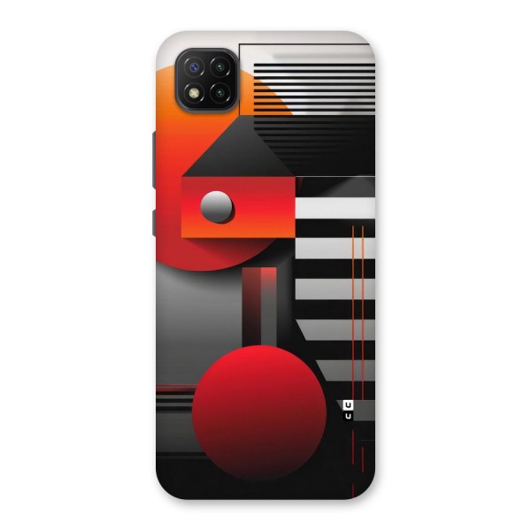 Geometrical Marvel Back Case for Poco C3