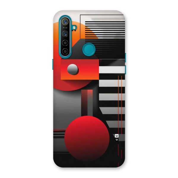 Geometrical Marvel Back Case for Realme 5i