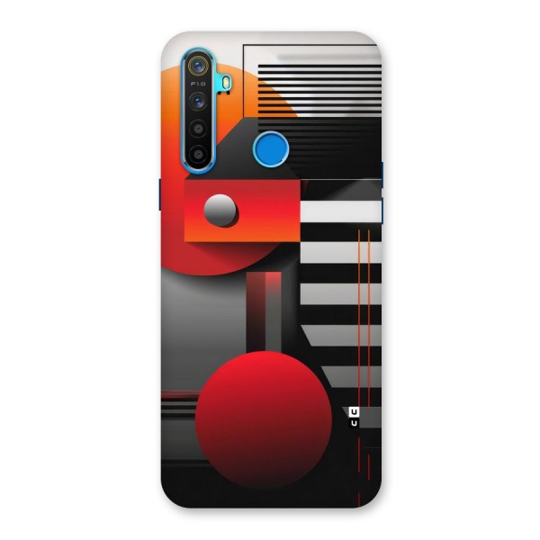 Geometrical Marvel Back Case for Realme 5s