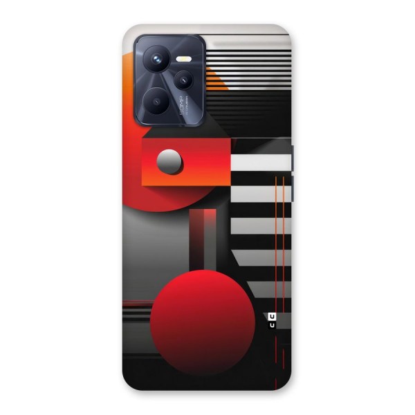 Geometrical Marvel Back Case for Realme C35