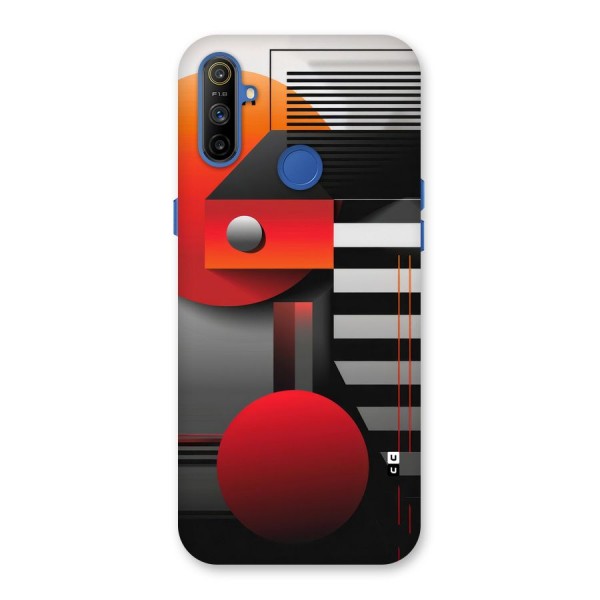 Geometrical Marvel Back Case for Realme Narzo 10A