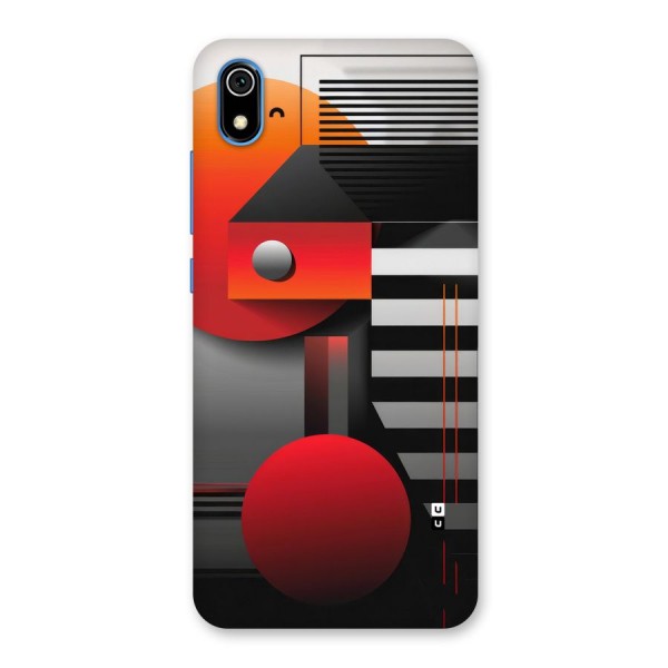 Geometrical Marvel Back Case for Redmi 7A