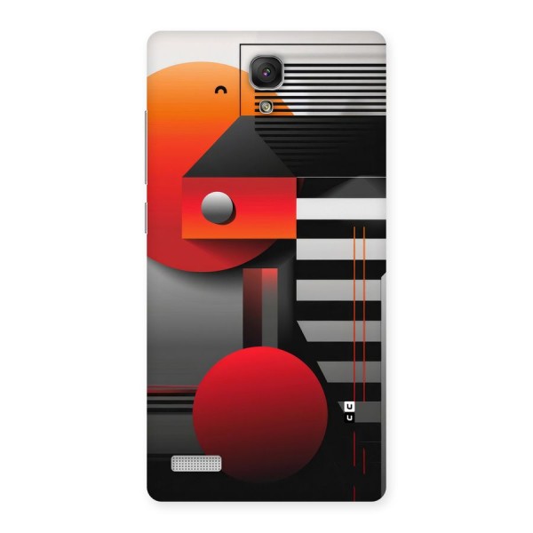 Geometrical Marvel Back Case for Redmi Note