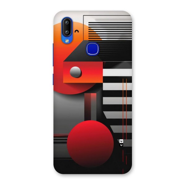 Geometrical Marvel Back Case for Vivo Y91