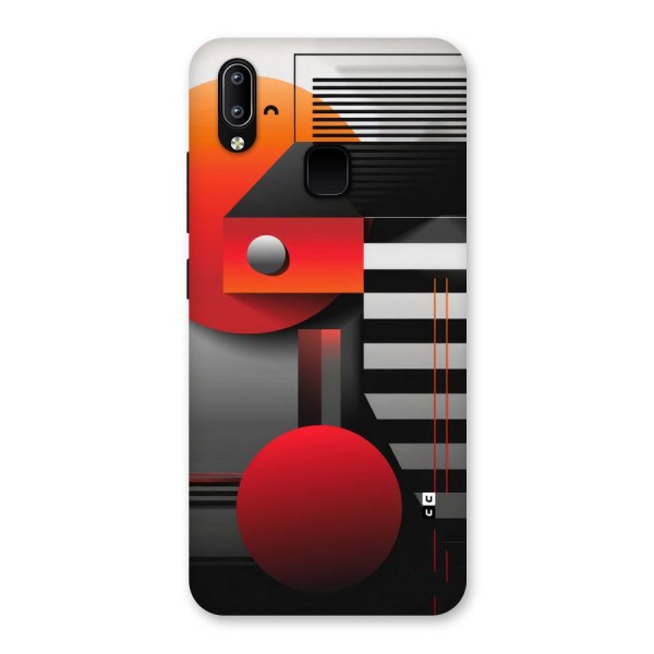 Geometrical Marvel Back Case for Vivo Y95