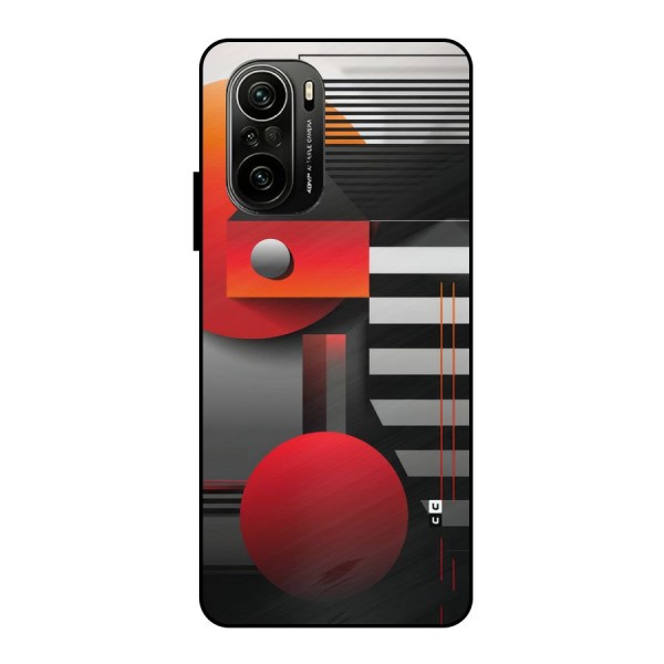 Geometrical Marvel Metal Back Case for Mi 11X Pro