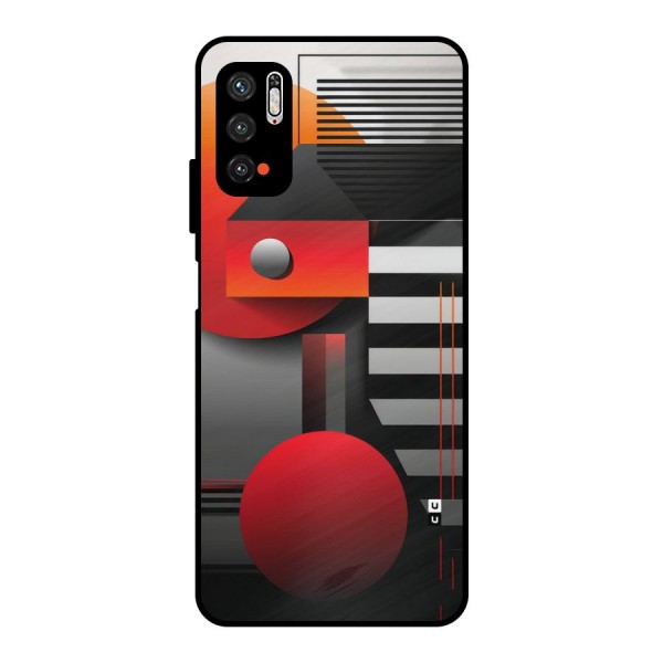 Geometrical Marvel Metal Back Case for Poco M3 Pro 5G