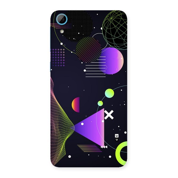 Geometrical Wireframe Back Case for Desire 826