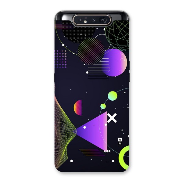 Geometrical Wireframe Back Case for Galaxy A80