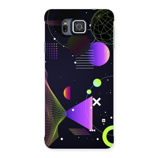 Geometrical Wireframe Back Case for Galaxy Alpha