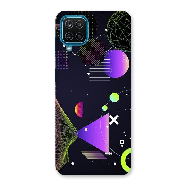 Geometrical Wireframe Back Case for Galaxy F12