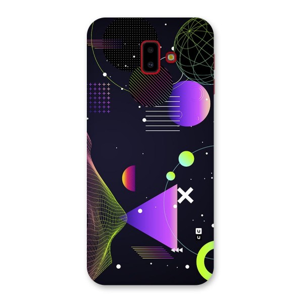 Geometrical Wireframe Back Case for Galaxy J6 Plus