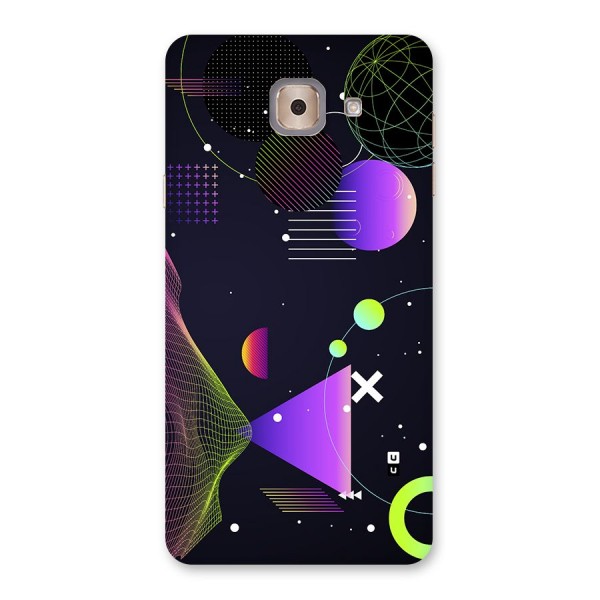 Geometrical Wireframe Back Case for Galaxy J7 Max