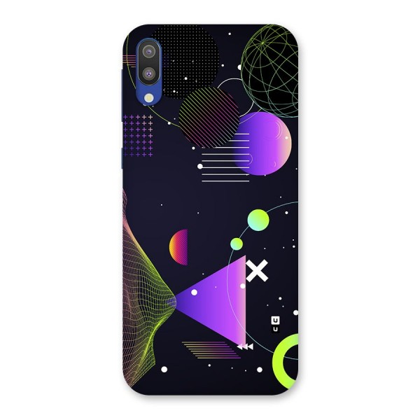 Geometrical Wireframe Back Case for Galaxy M10