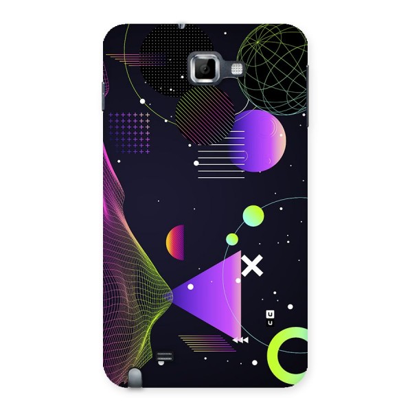 Geometrical Wireframe Back Case for Galaxy Note