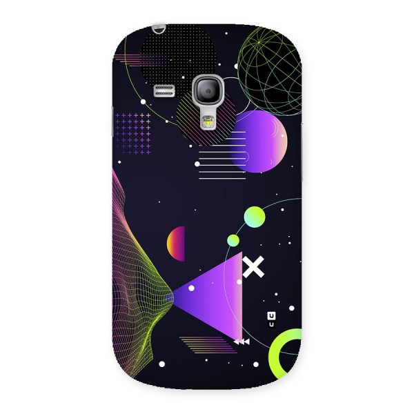 Geometrical Wireframe Back Case for Galaxy S3 Mini