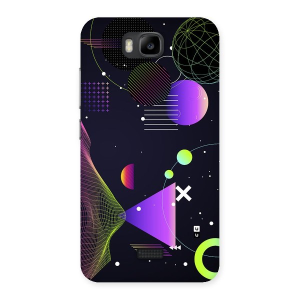 Geometrical Wireframe Back Case for Honor Bee