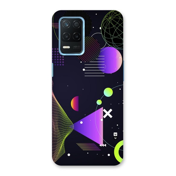 Geometrical Wireframe Back Case for Realme 8 5G