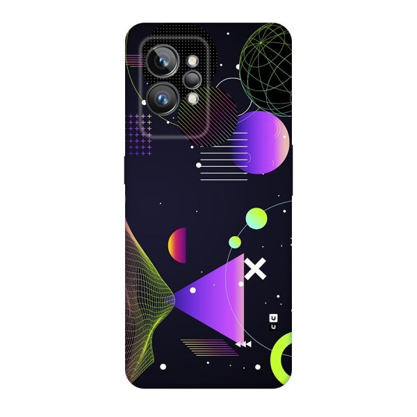 Geometrical Wireframe Back Case for Realme GT2 Pro