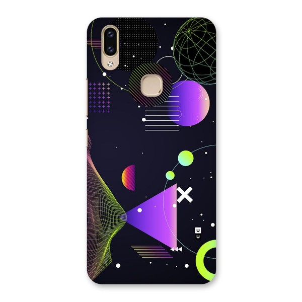 Geometrical Wireframe Back Case for Vivo V9