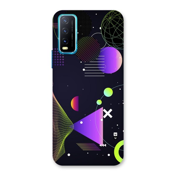 Geometrical Wireframe Back Case for Vivo Y12s